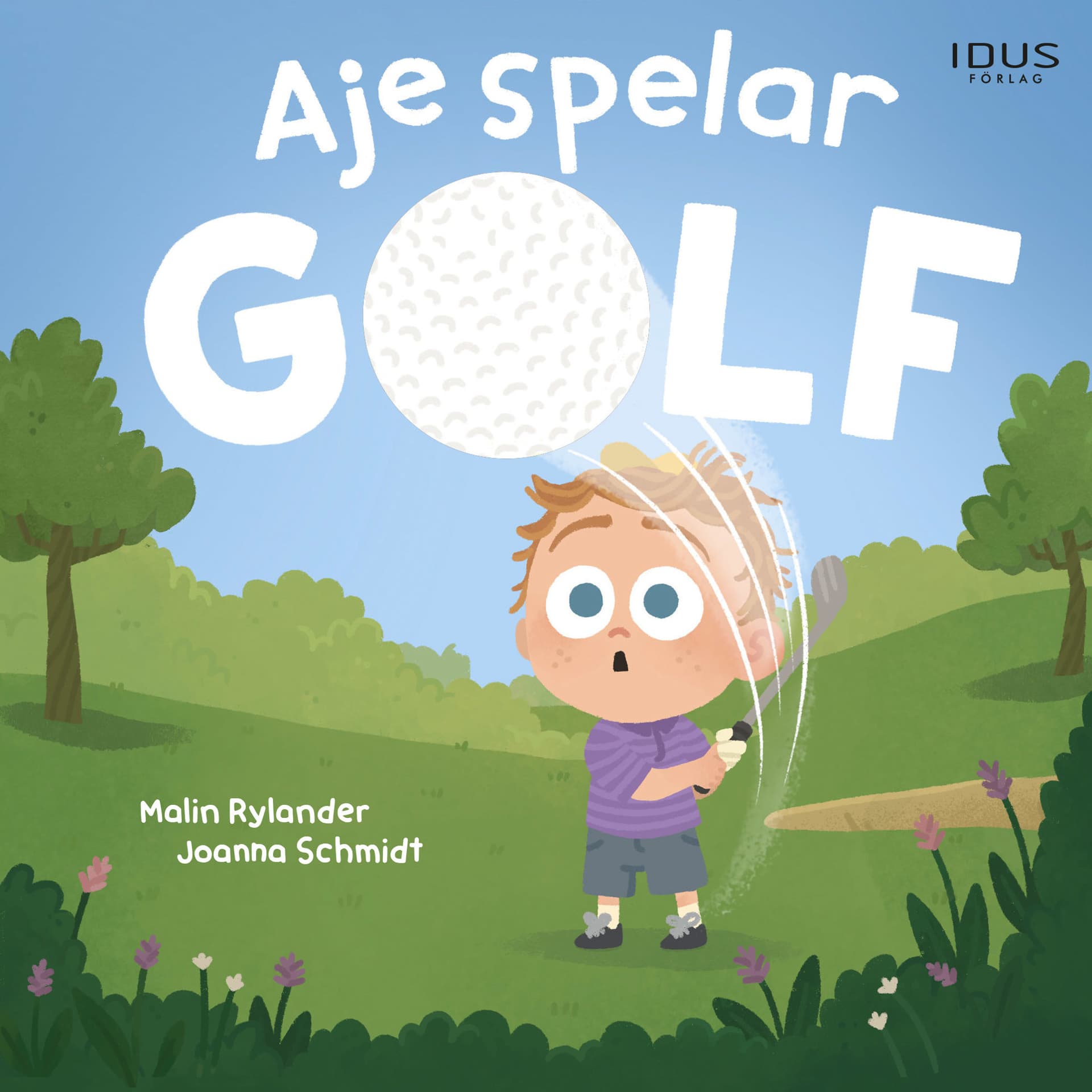 Aje spelar golf