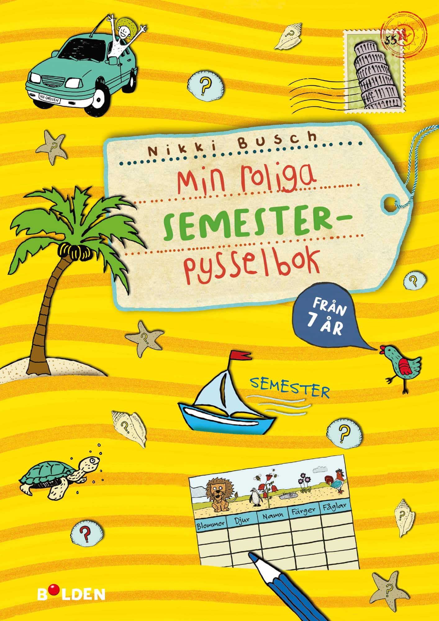 Min roliga SEMESTER-pysselbok – från 7 år