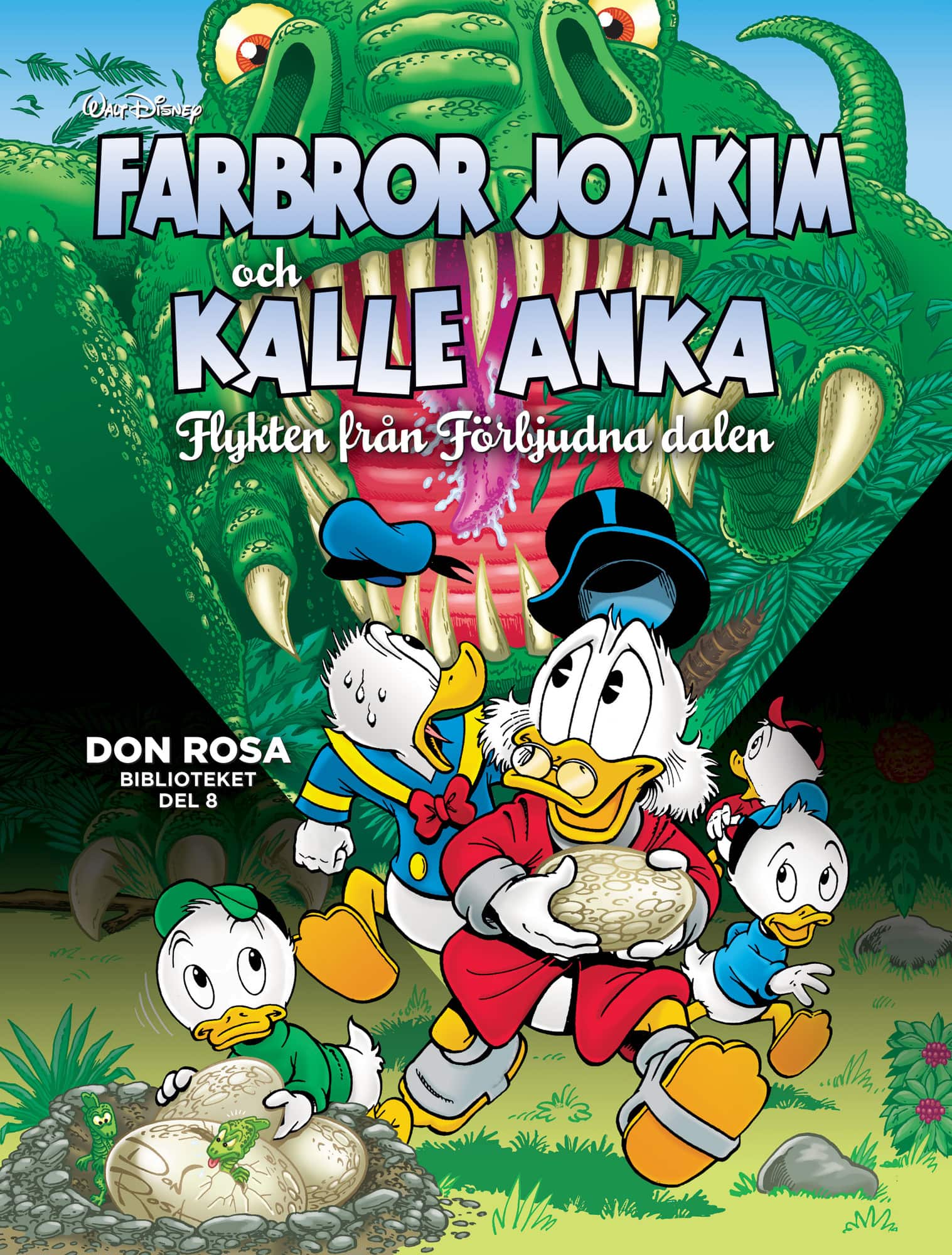 Farbror Joakim och Kalle Anka. Flykten från Förbjudna dalen av Don Rosa