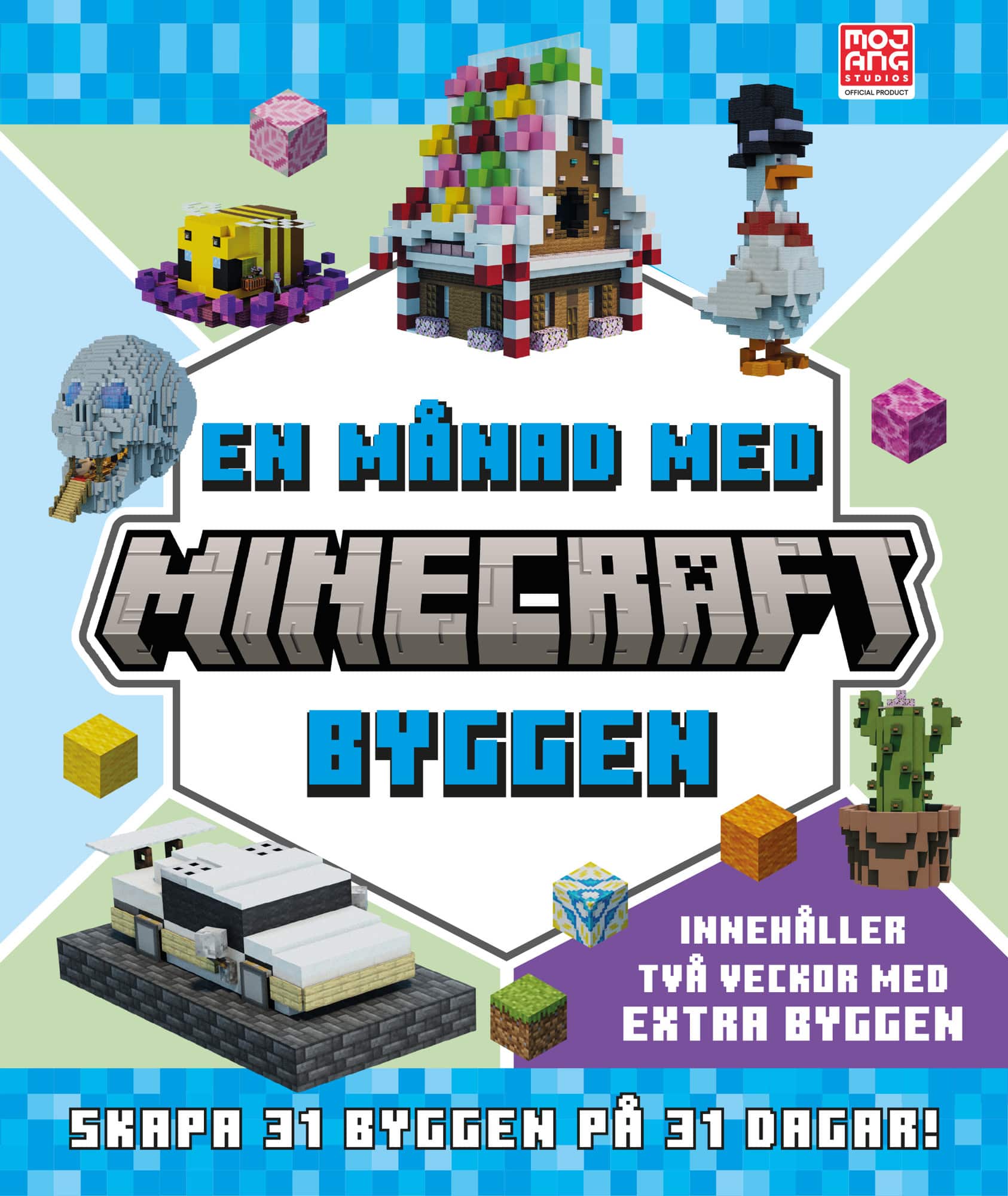 En månad med Minecraftbyggen : skapa 31 byggen på 31 dagar av Tom Stone