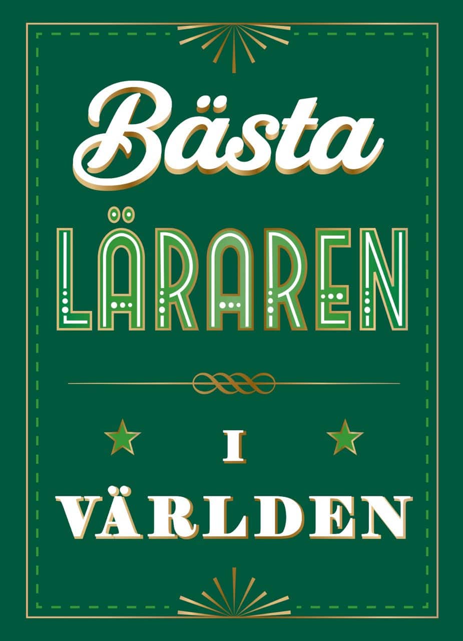 Bästa läraren i världen av Annika Meijer
