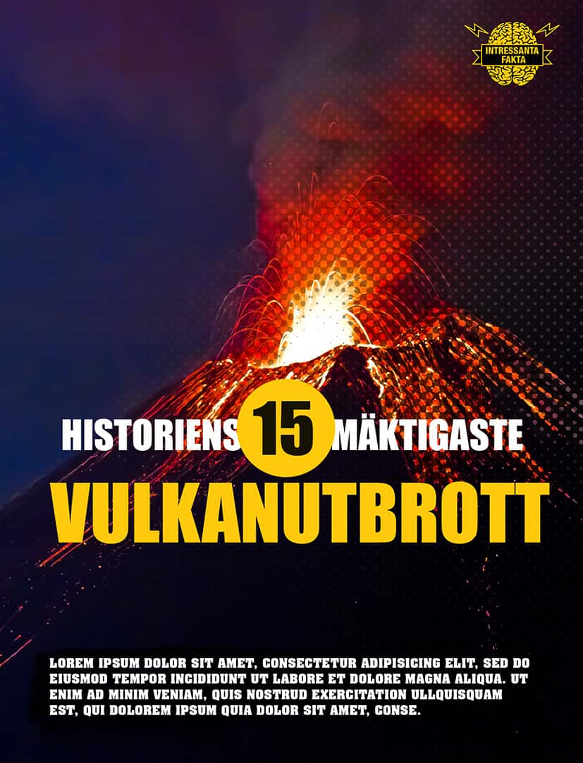 Historiens 15 mäktigaste vulkanutbrott av Kolbeinn Ottarsson Proppé