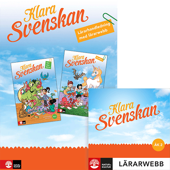 Klara svenskan åk 2 Lärarhandledning med lärarwebb