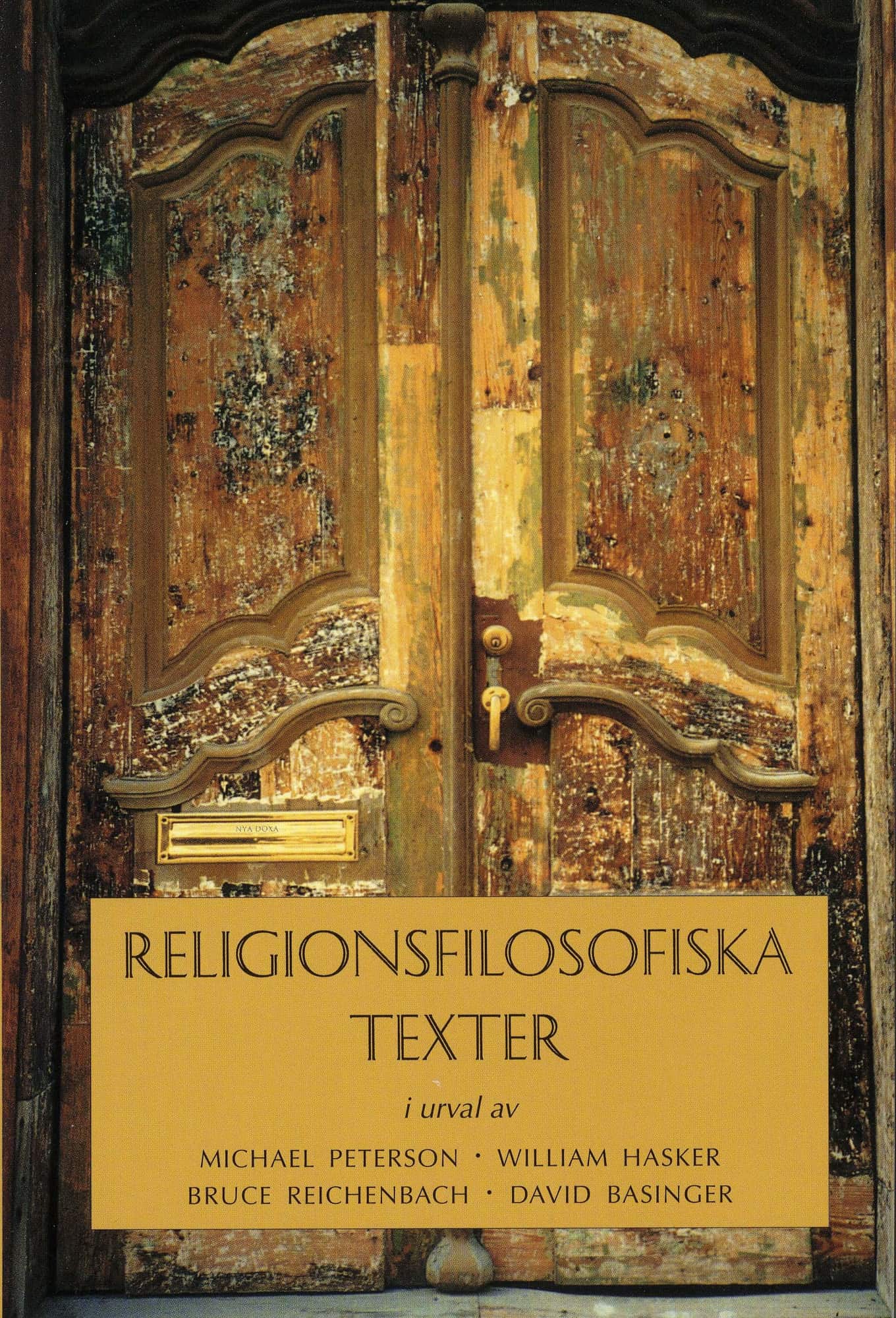 Religionsfilosofiska texter av Michael m fl (red) Peterson