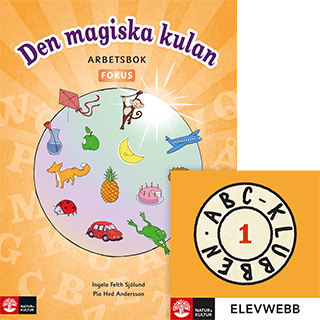 ABC-klubben åk 1 Den magiska kulan Arbetsbok Fokus med elevwebb