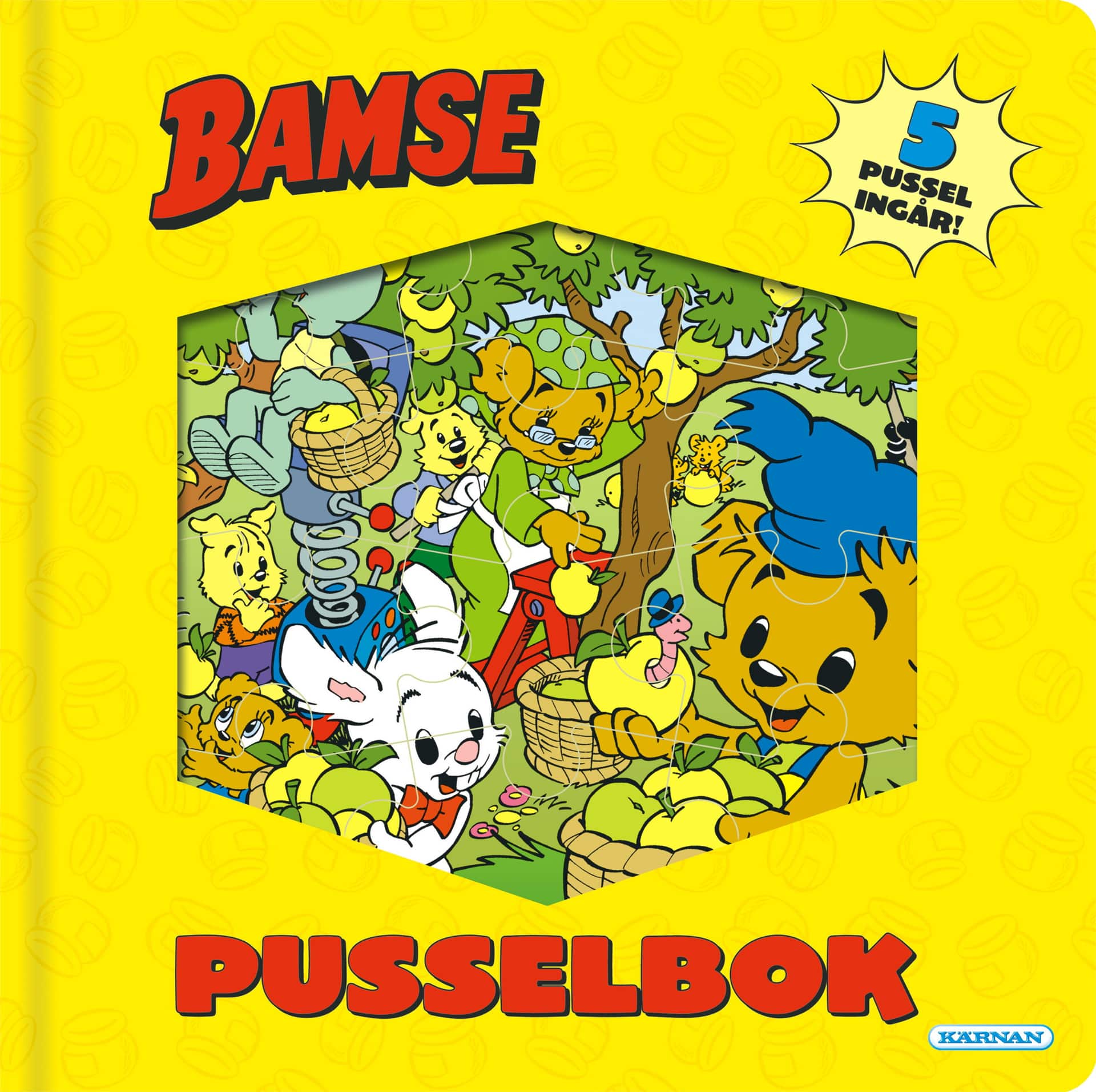 Bamse pusselbok av Annette Voigt