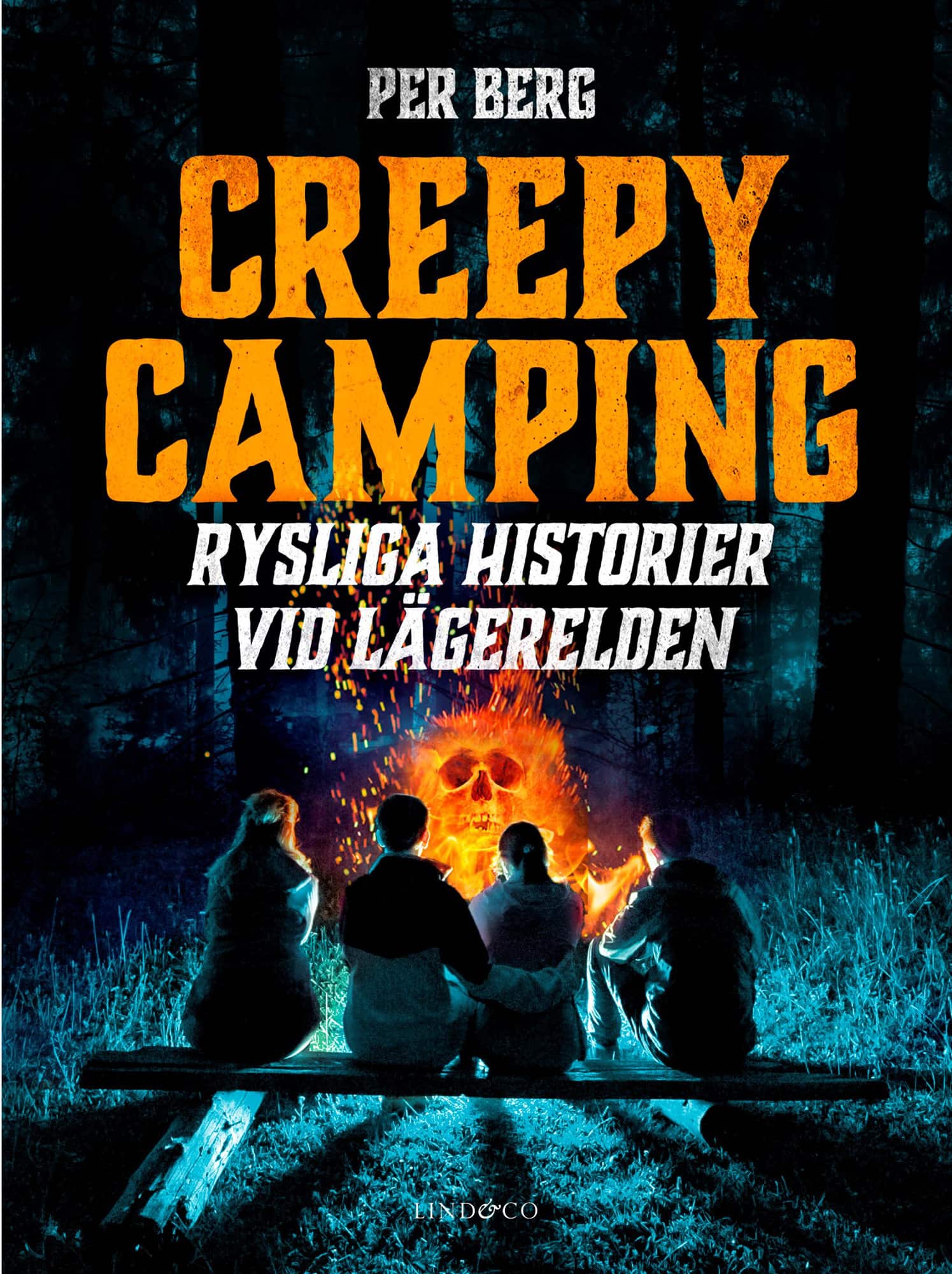 Creepy camping : rysliga historier vid lägerelden av Per Berg
