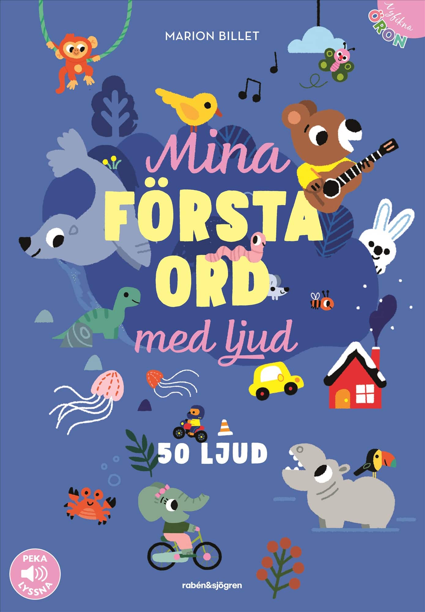 Mina första ord med ljud. Peka - Lyssna av Marion Billet