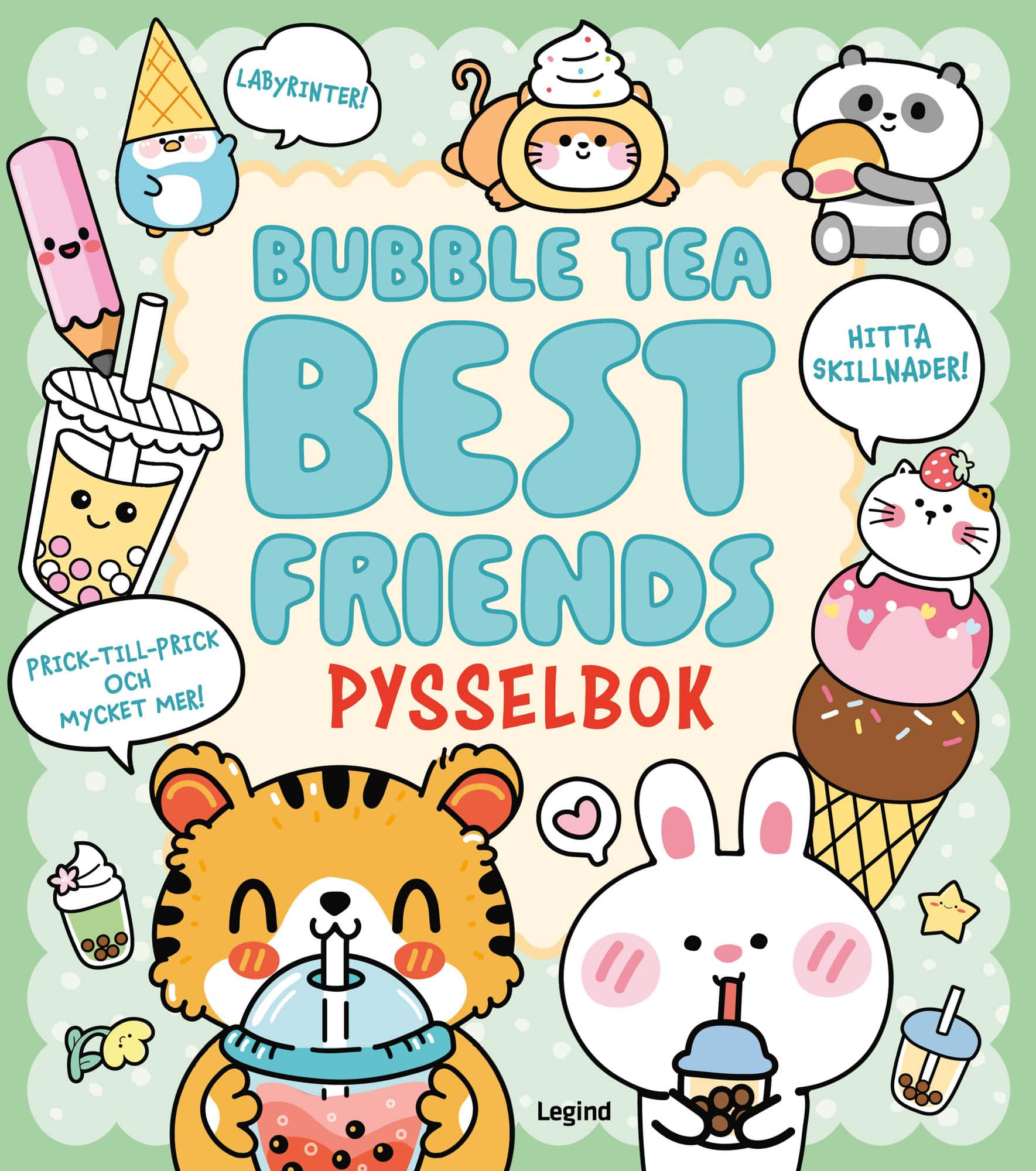 Pysselbok : Bubble Tea Best Friends av Em Bruce