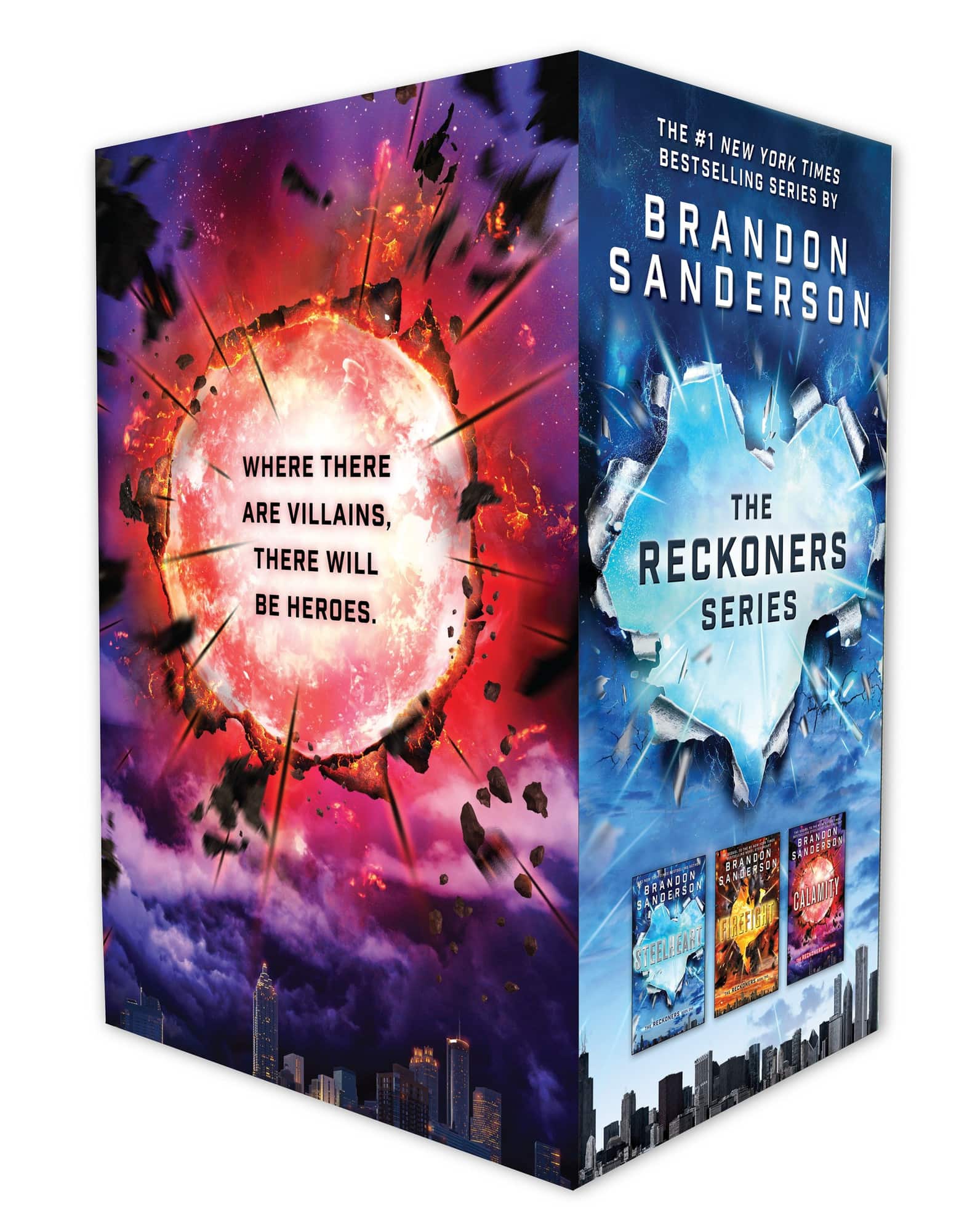 The Reckoners Series Hardcover Boxed Set: Steelheart; Firefight; Calamity av Brandon Sanderson