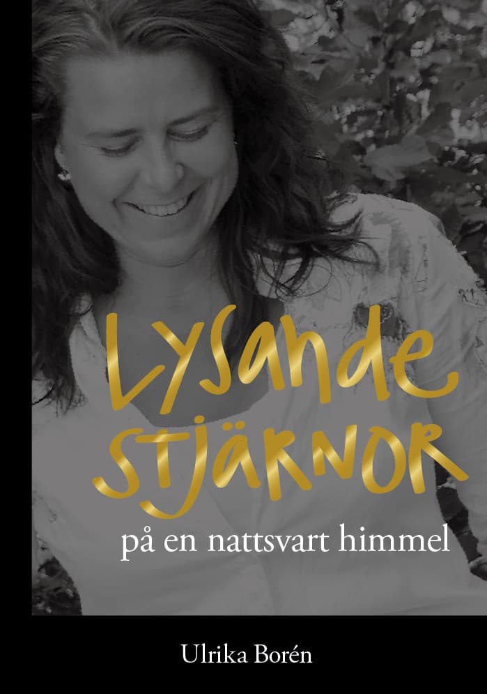Lysande stjärnor på en nattsvart himmel