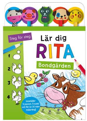 Lär dig rita. Bondgården av Marie Helleday Ekwurtzel