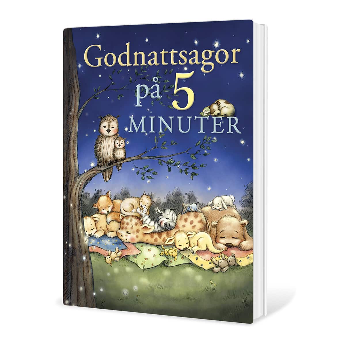 Godnattsagor på 5 minuter - Med böner och bibelord av Pamela Kennedy