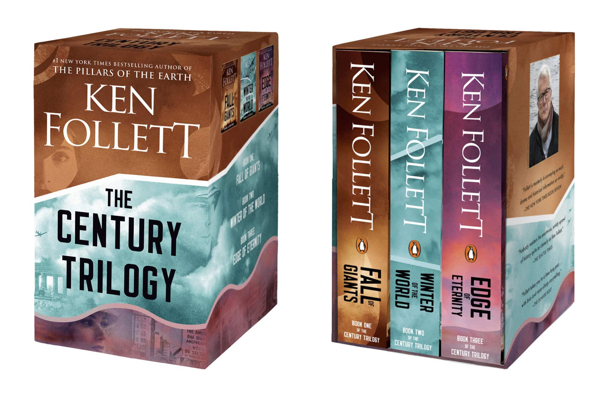 The Century Trilogy Trade Paperback Boxed Set: Fall of Giants; Winter of the World; Edge of Eternity av Ken Follett