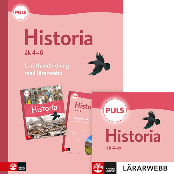 PULS Historia 4-6 Lärarhandledning med lärarwebb, fjärde uppl av Lotta Malm Nilsson