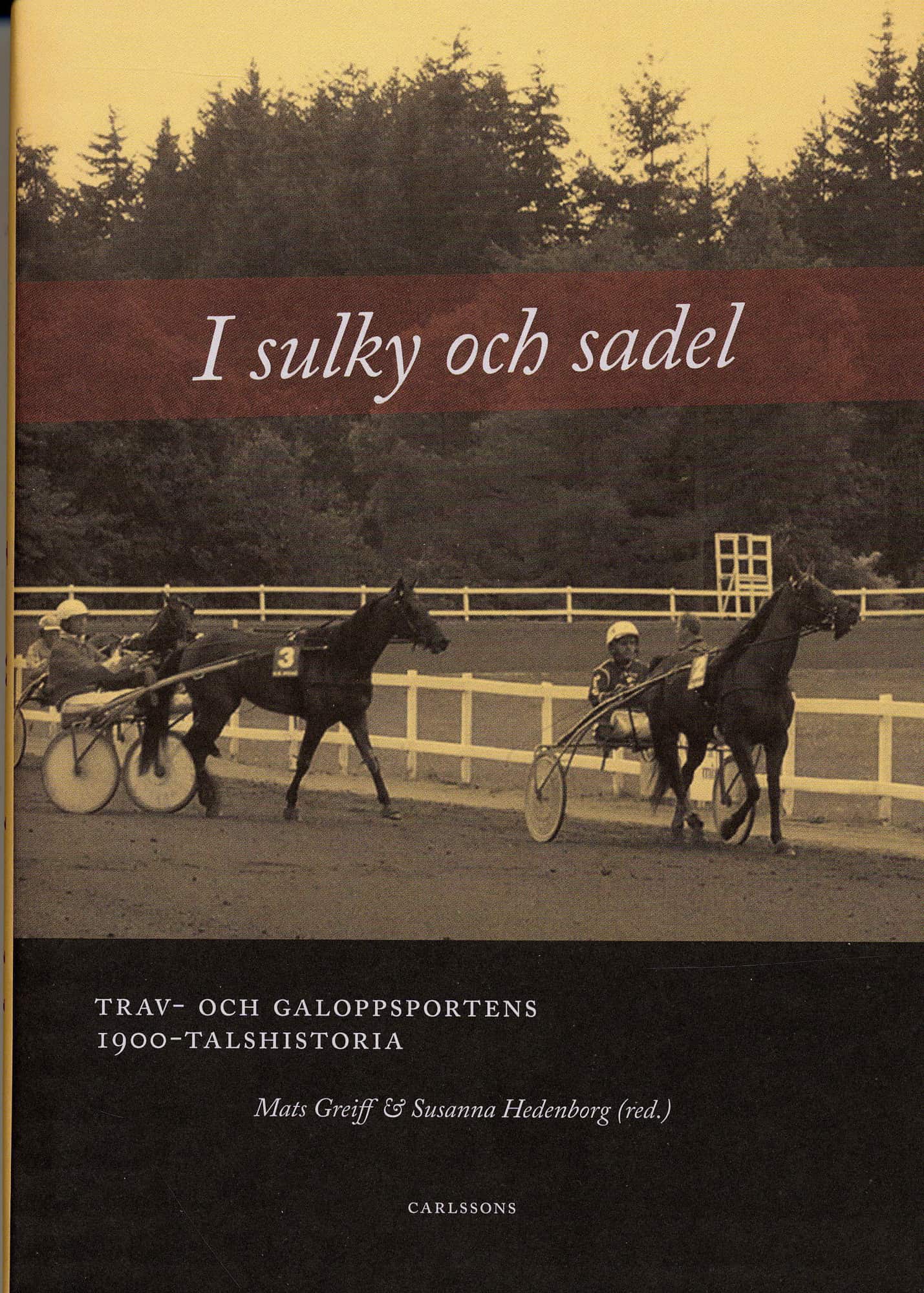 I sulky och sadel : trav- och galoppsportens 1900-talshistoria av Mats Greiff