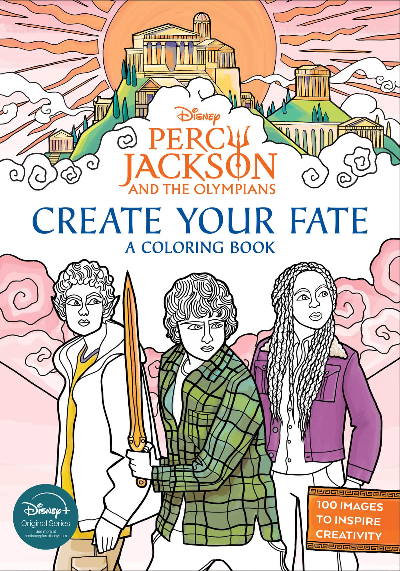 Percy Jackson and the Olympians: Create Your Fate: A Coloring Book av DISNEY BOOK GROUP