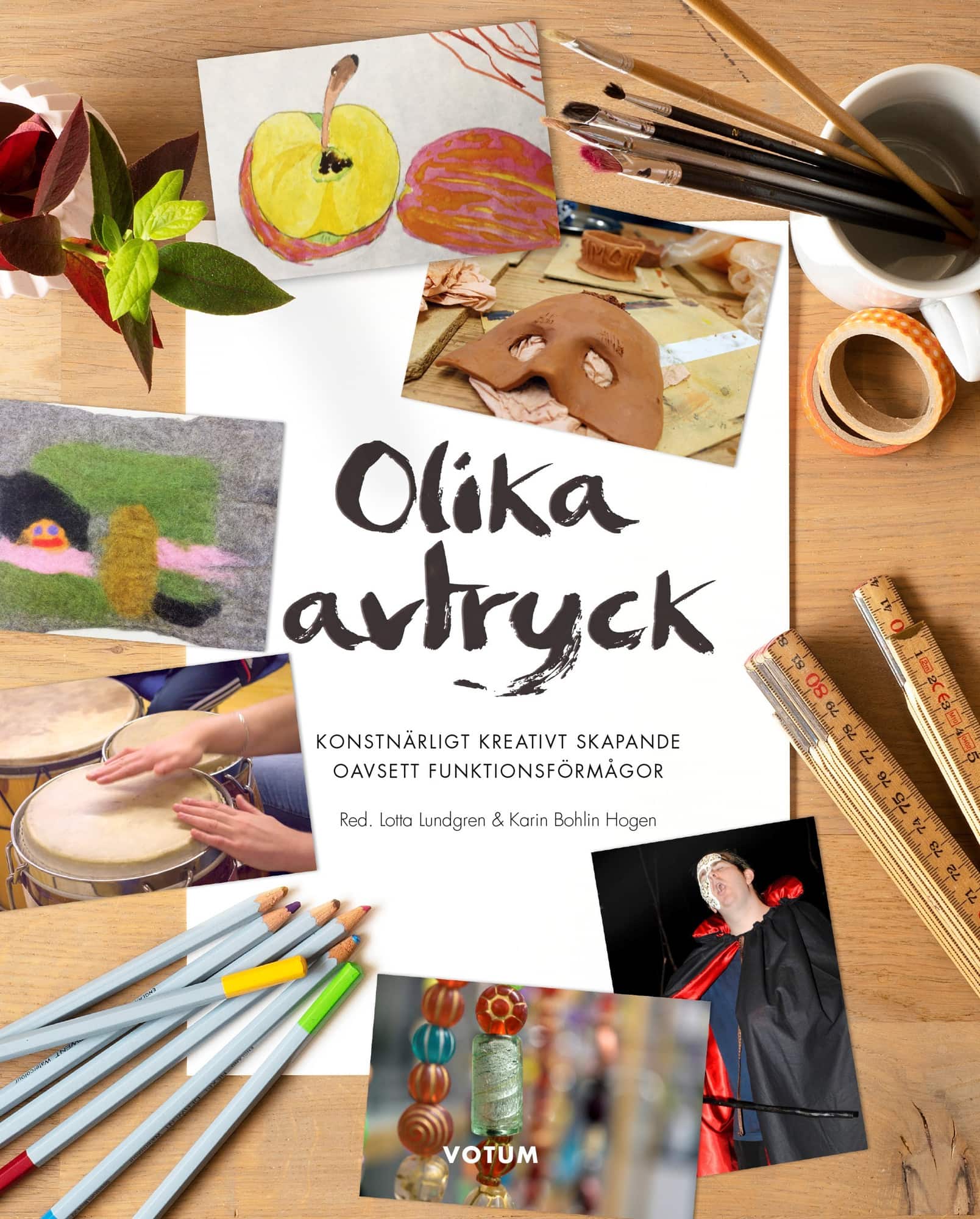 Olika avtryck : konstnärligt kreativt skapande oavsett funktionsförmågor av Karin Bohlin Hogen