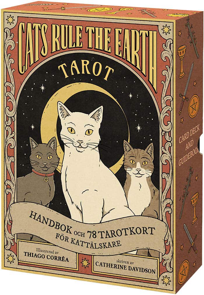Cats Rule the Earth : tarot : handbok och 78 tarotkort för kattälskare av Catherine Davidson