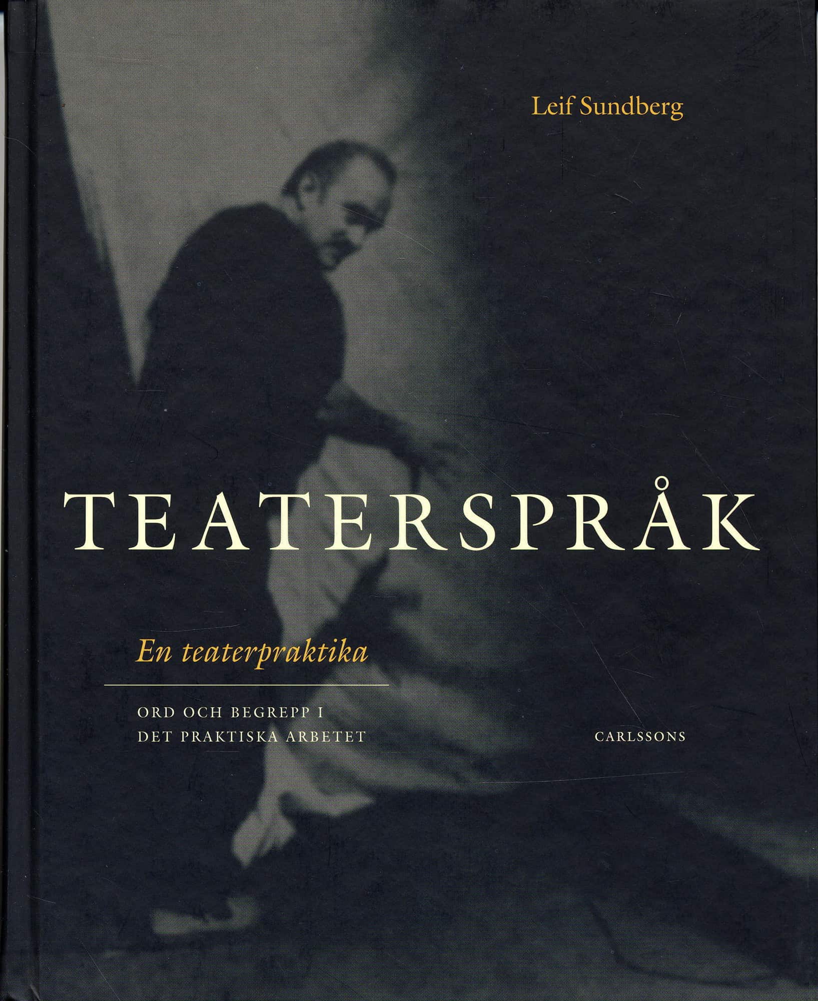 Teaterspråk : en teaterpraktika : ord och begrepp i det praktiska arbetet av Leif Sundberg
