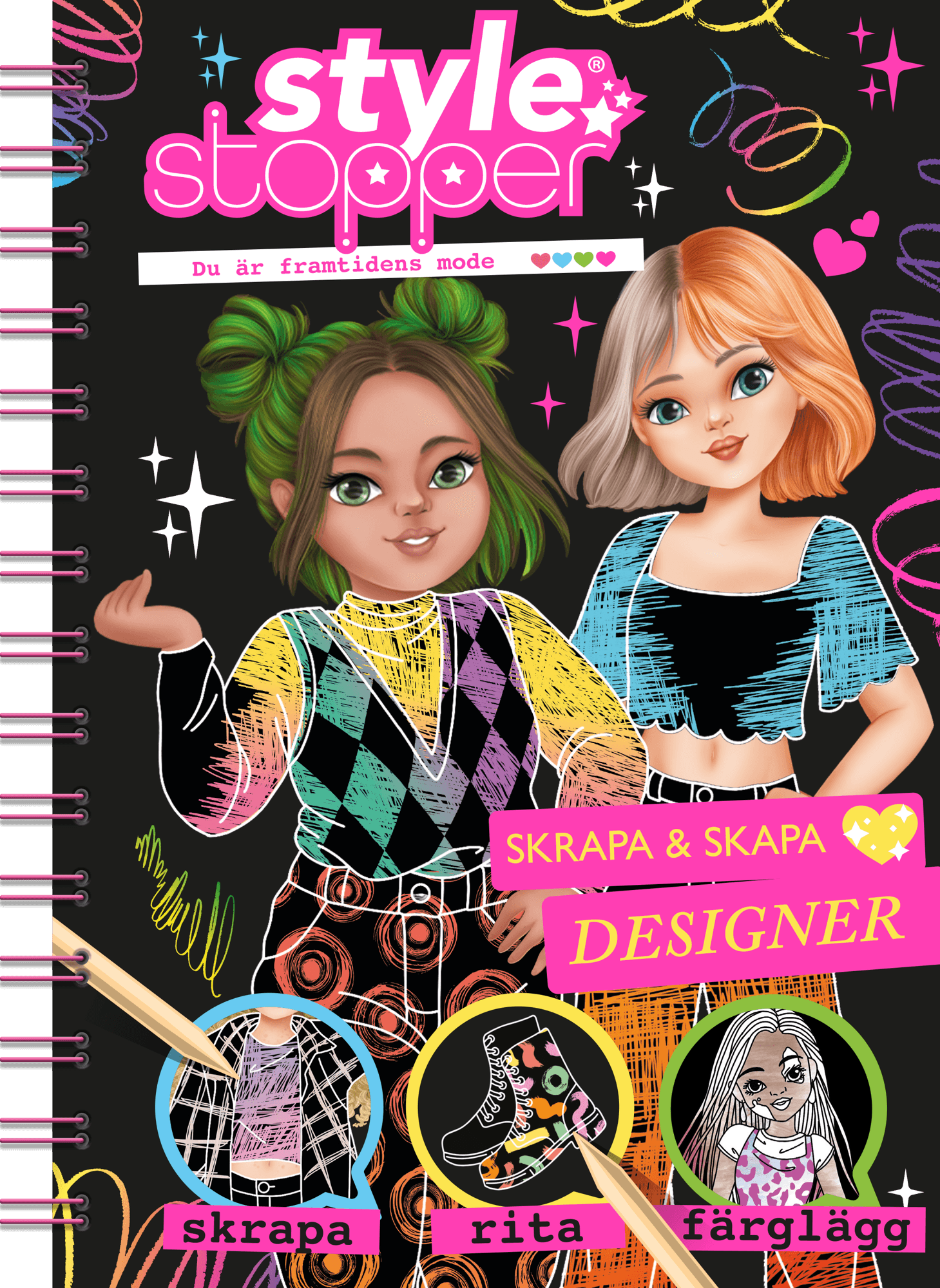 Skrapa & skapa - Designer : Du är framtidens mode