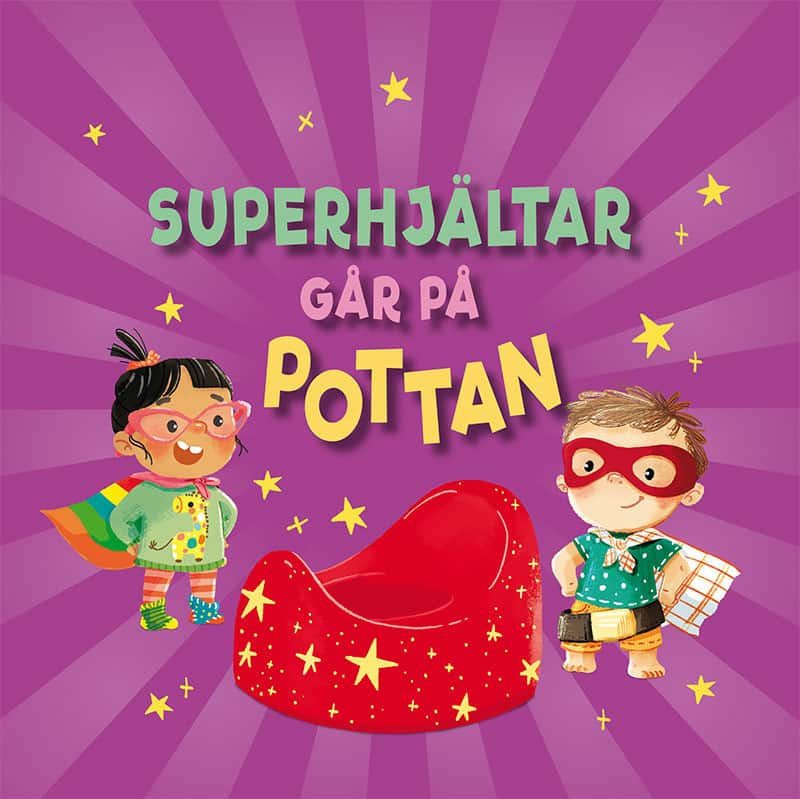 Superhjältar går på pottan av Wednesday Jones
