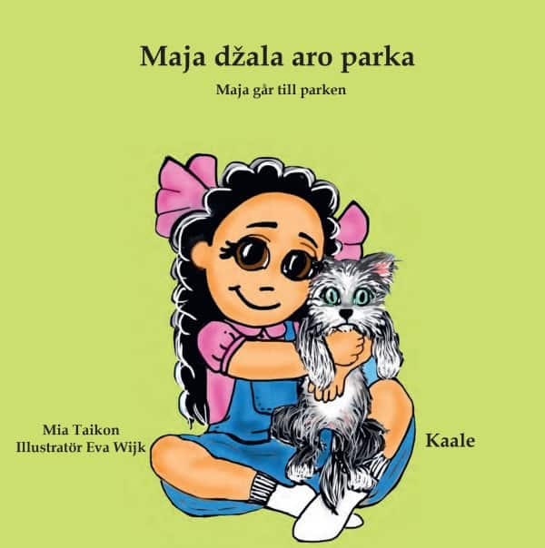 Maja går till parken - Maja džala aro parka (Kaale) av Mia Taikon