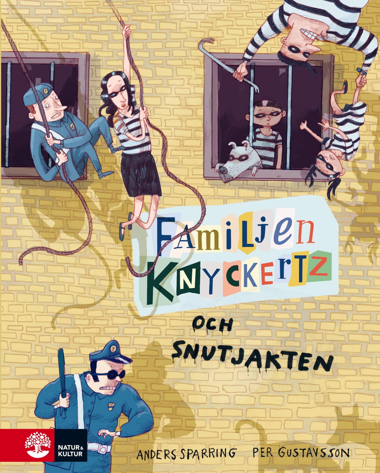 Familjen Knyckertz och snutjakten av Anders Sparring