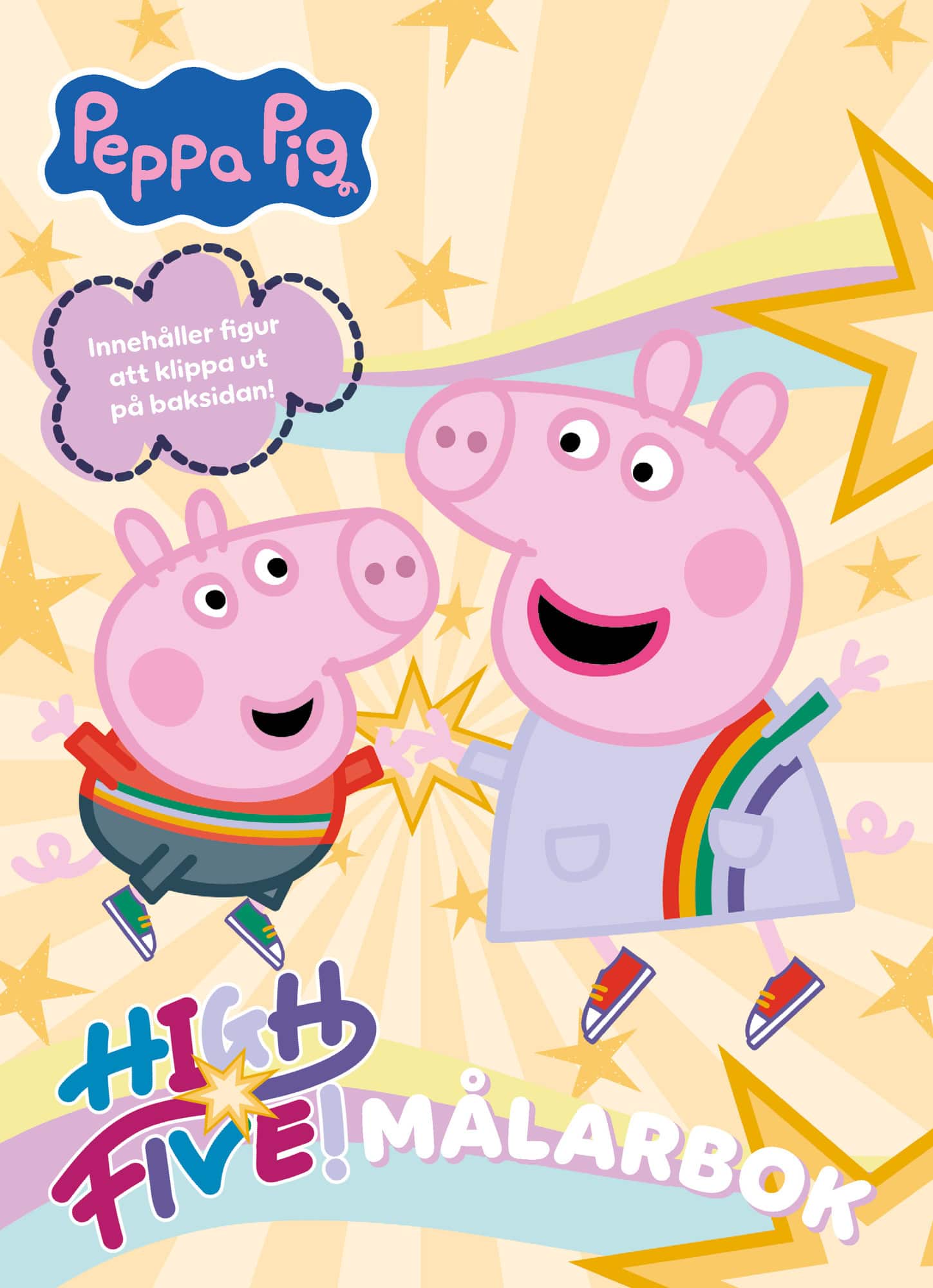 High five! målarbok av Neville Astley
