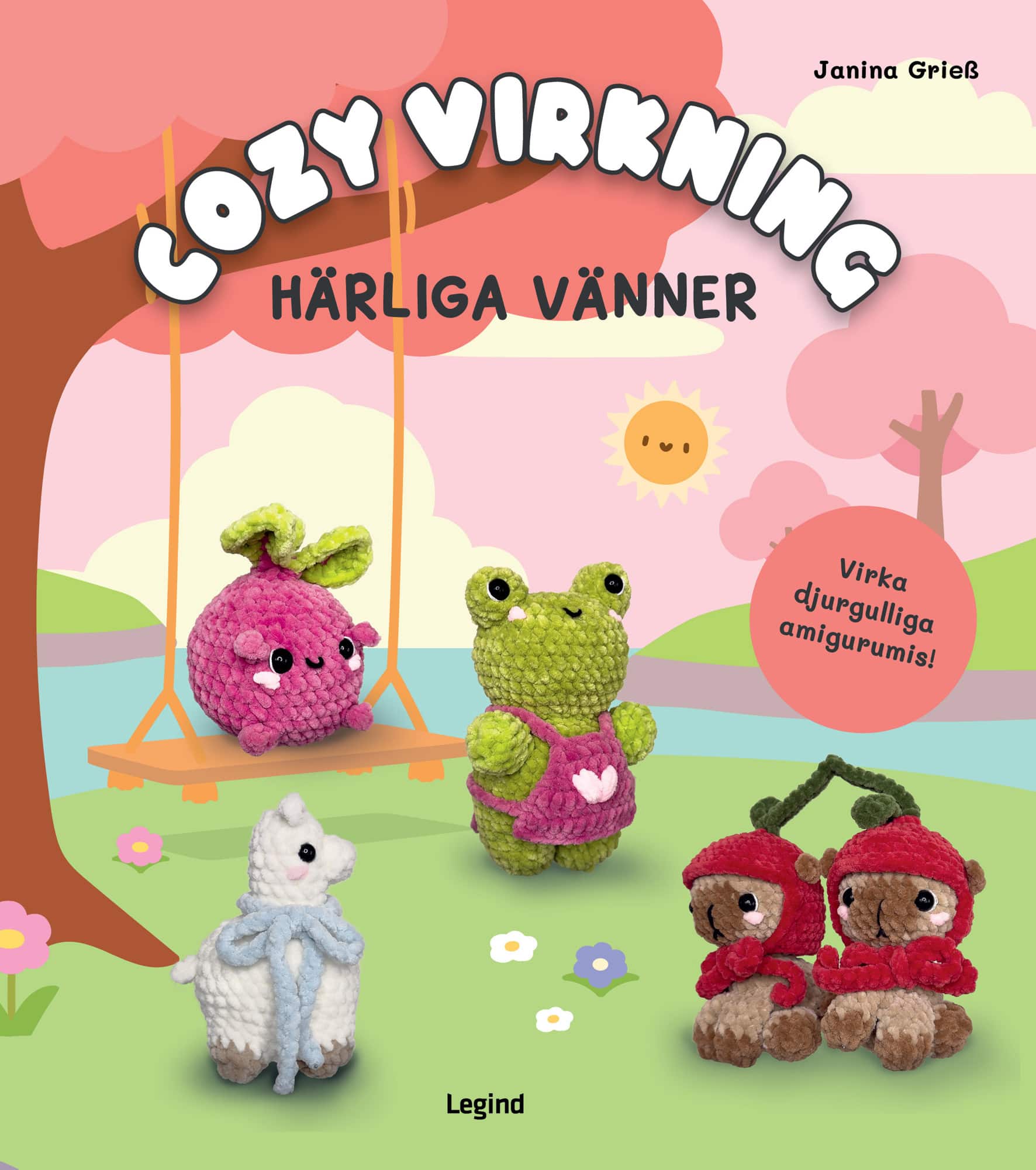 Cozy virkning. Härliga vänner av Janina Greiss