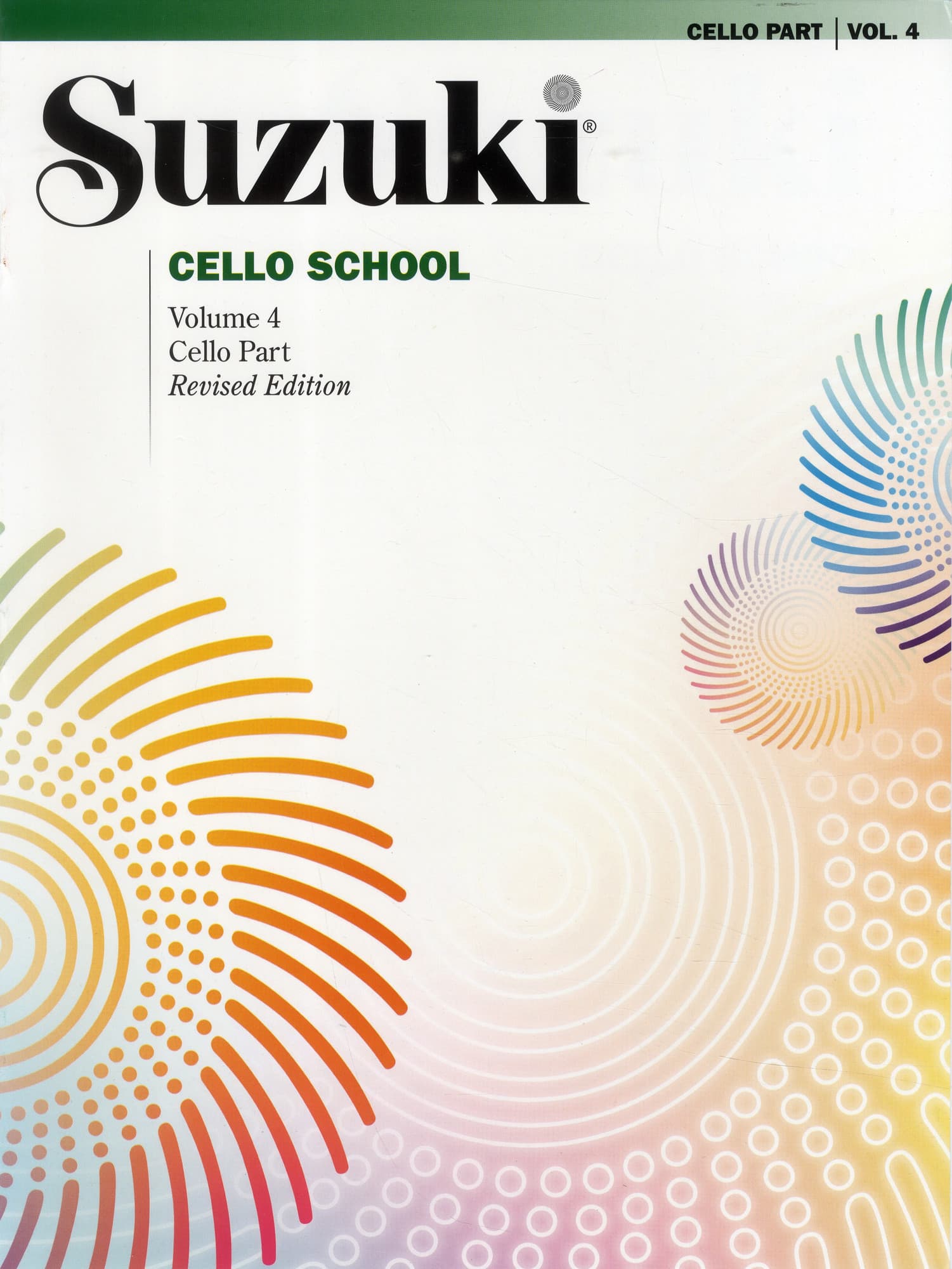 Suzuki cello school volume 4 rev.