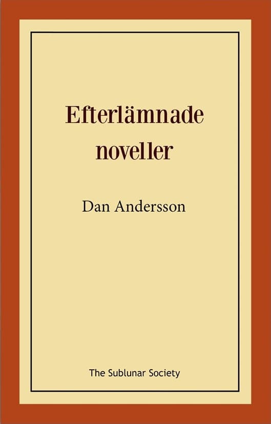 Efterlämnade noveller