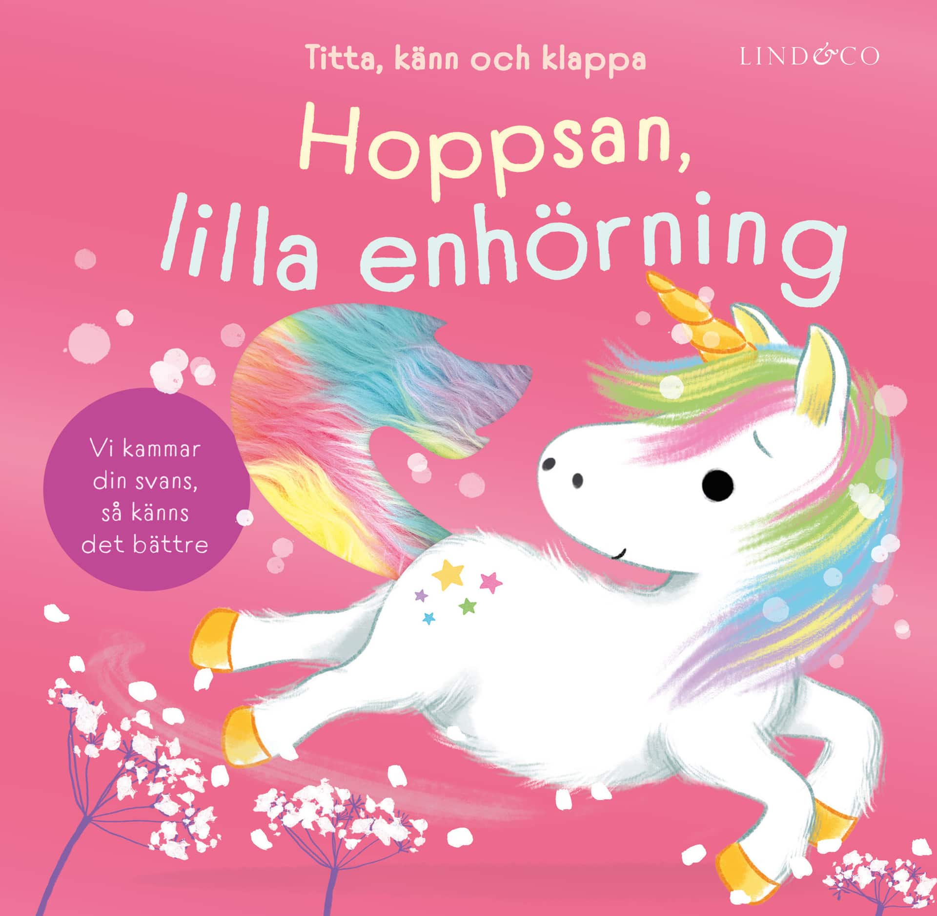 Hoppsan, lilla enhörning : titta känn och klappa av Anna Milbourne