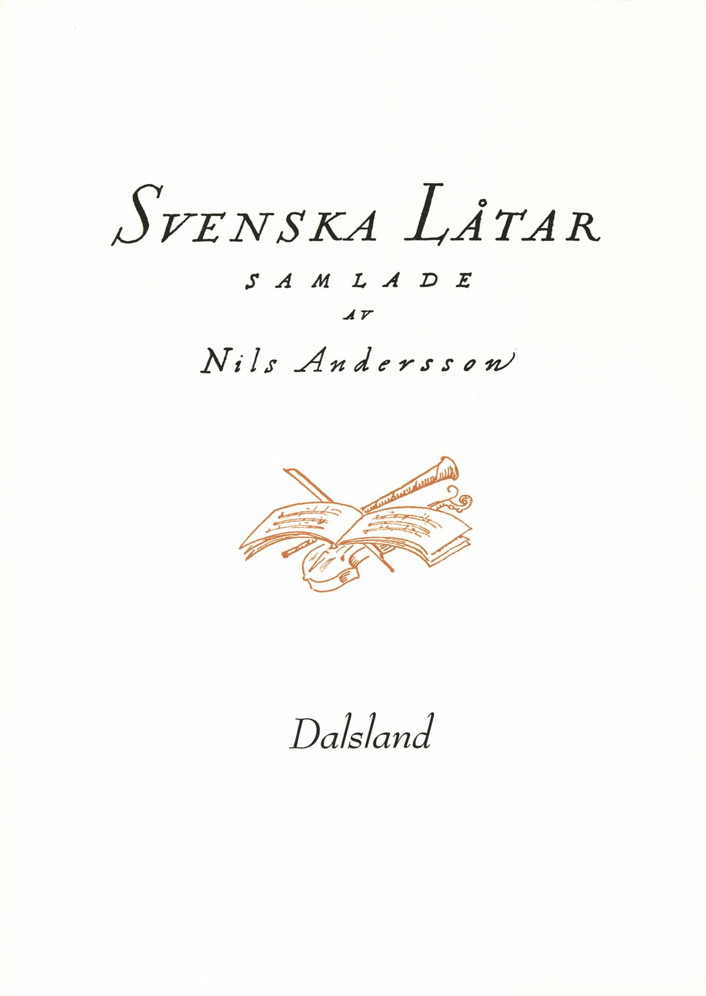 Svenska låtar Dalsland