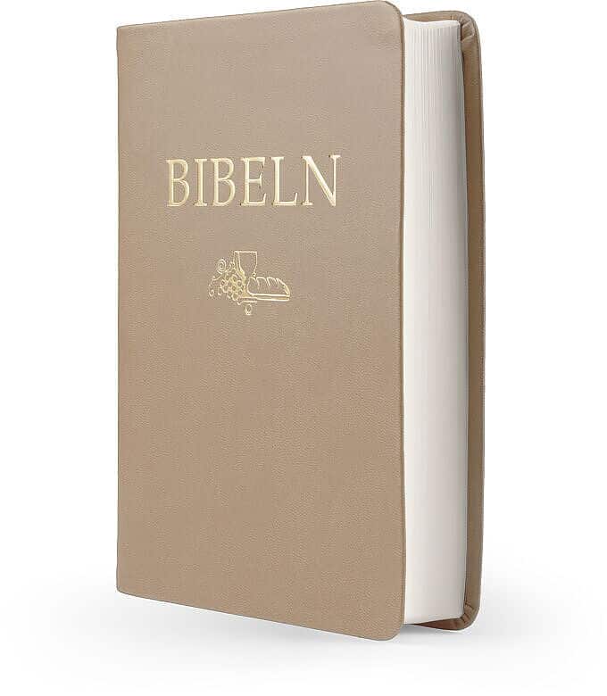 Bibeln SFB 2015, kompakt, brun skinnimitation av Folkbibeln, Svenska