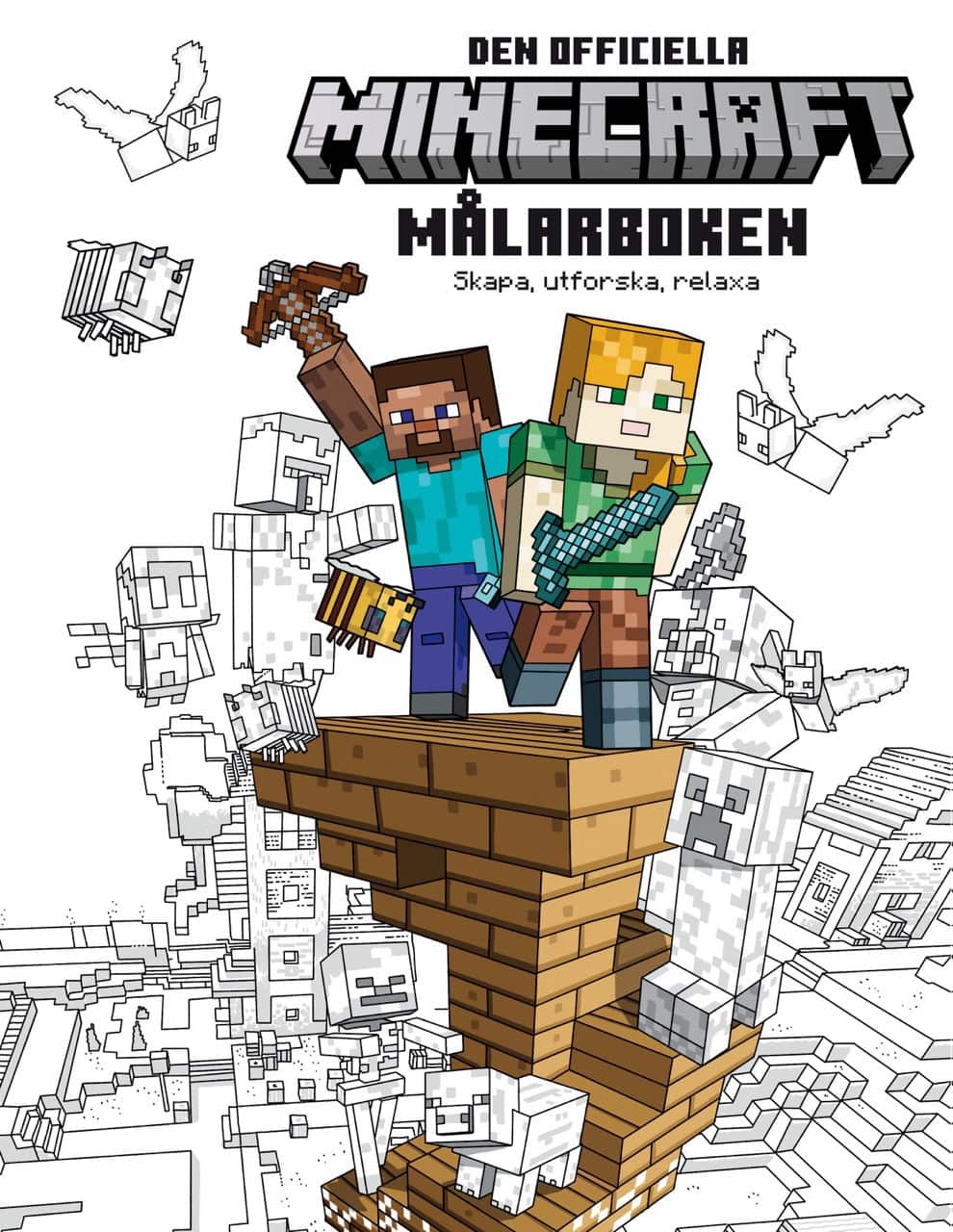 Minecraft. Den officiella målarboken : Skapa, utforska, relaxa