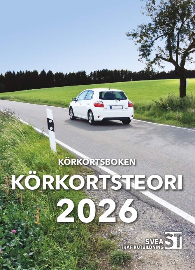 Körkortsboken Körkortsteori 2026 av Svea Trafikutbildning