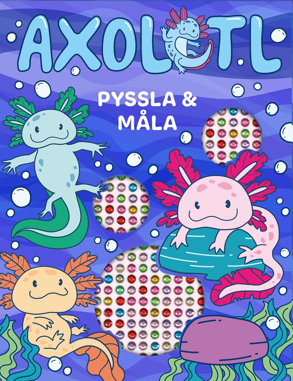 Axolotl : pyssla och måla