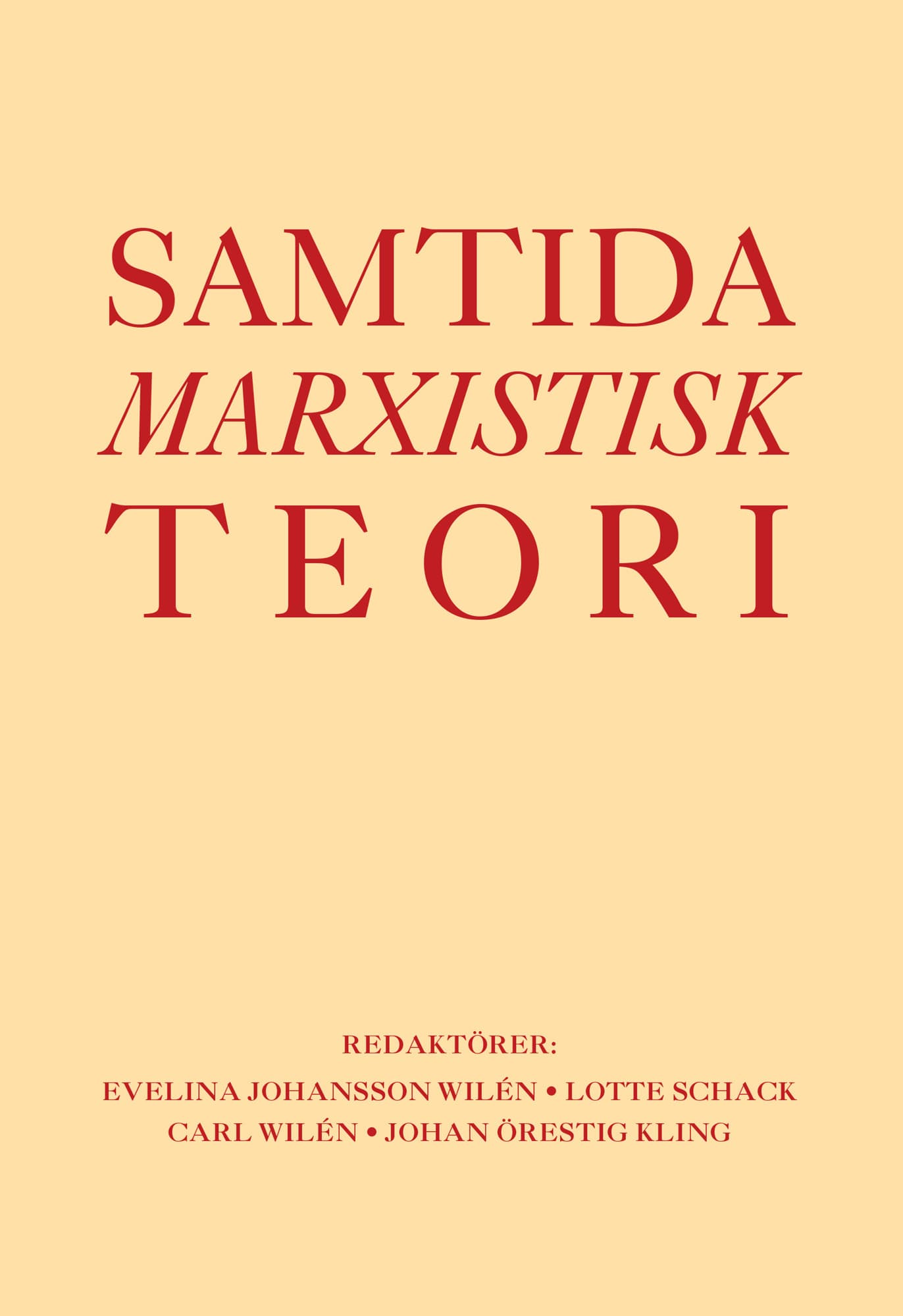 Samtida marxistisk teori
