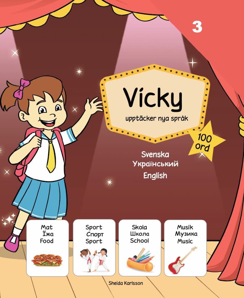 Vicky upptäcker nya språk 3. Ukrainska