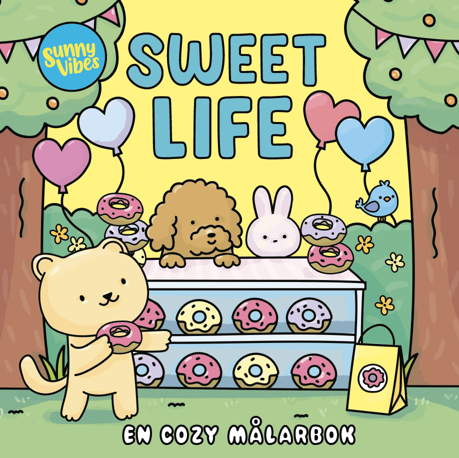 Sweet Life. En cozy målarbok