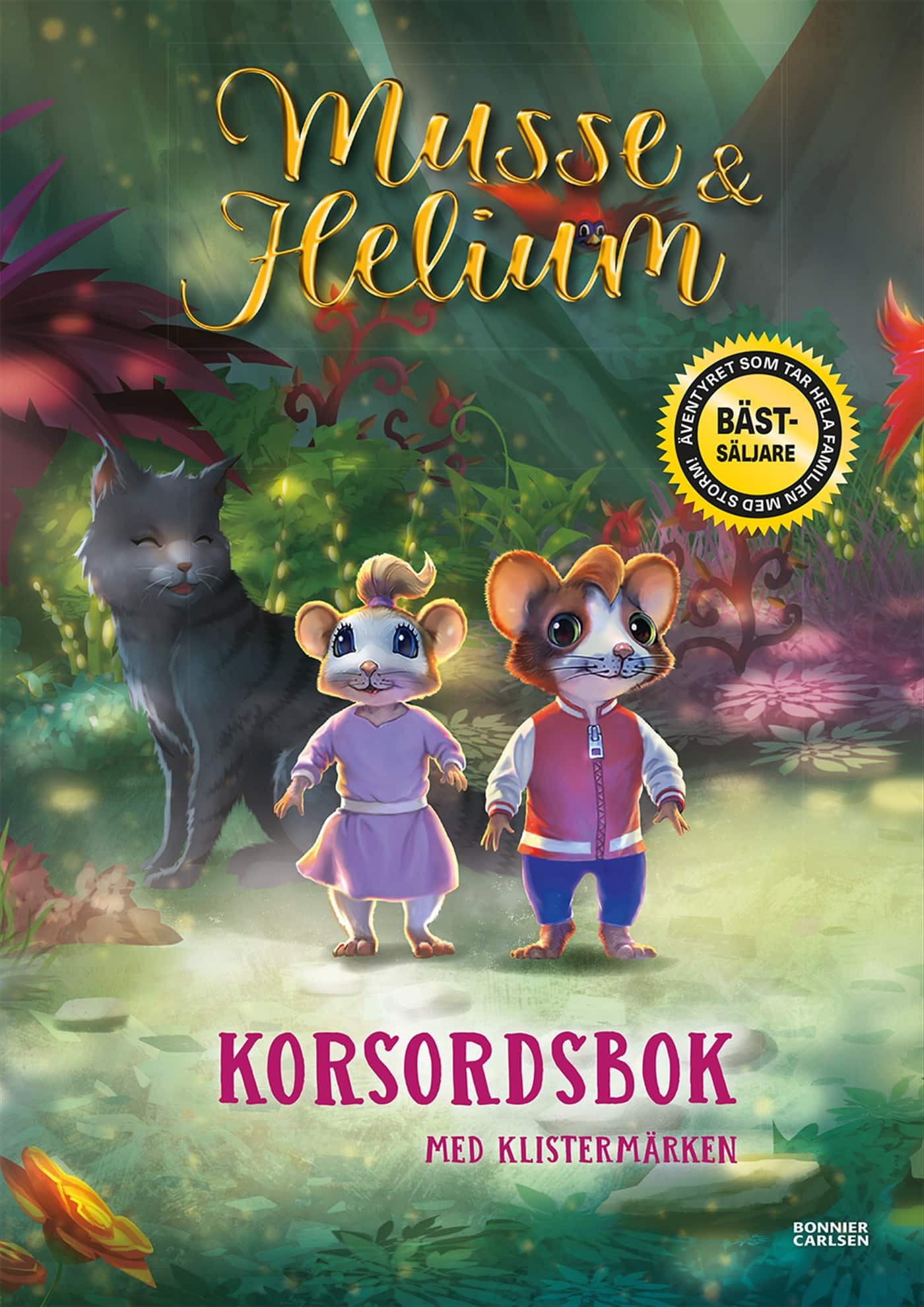 Musse & Helium. Korsordsbok av Camilla Brinck