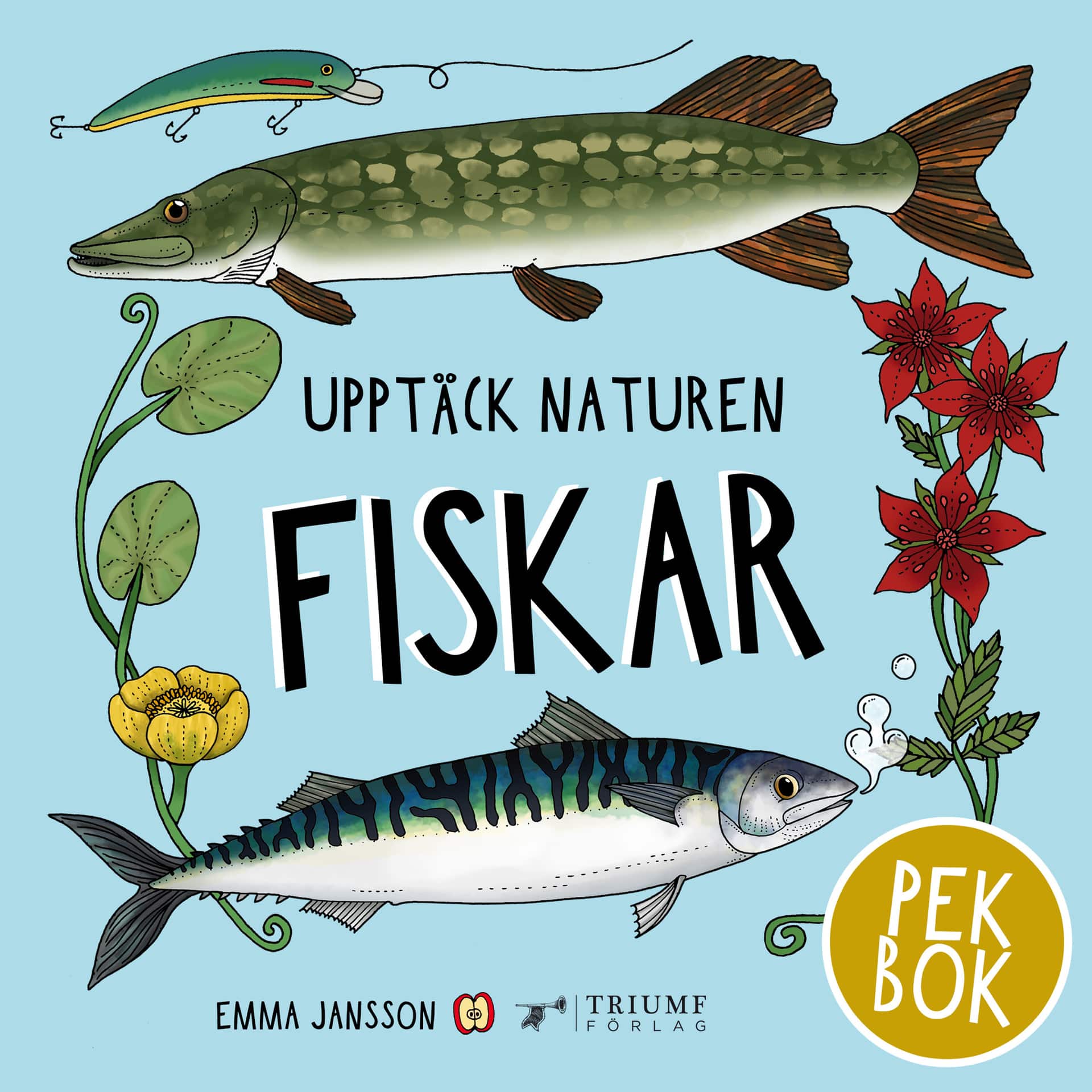 Fiskar - pekbok av Emma Jansson