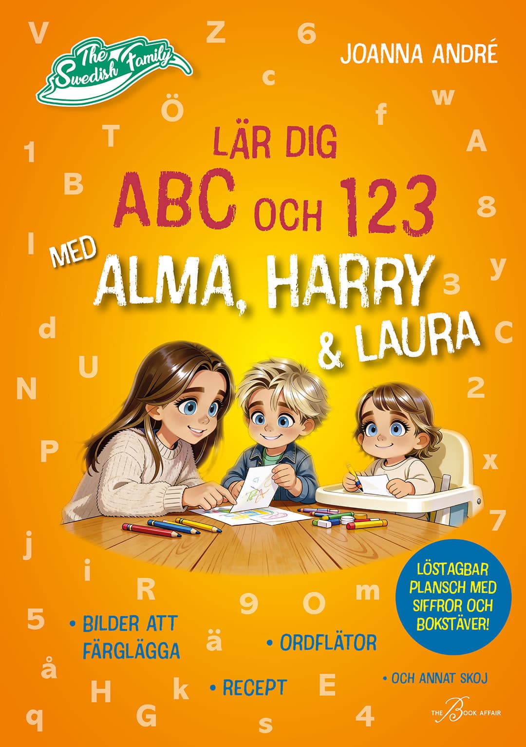 Lär dig ABC och 123 med Alma, Harry & Laura