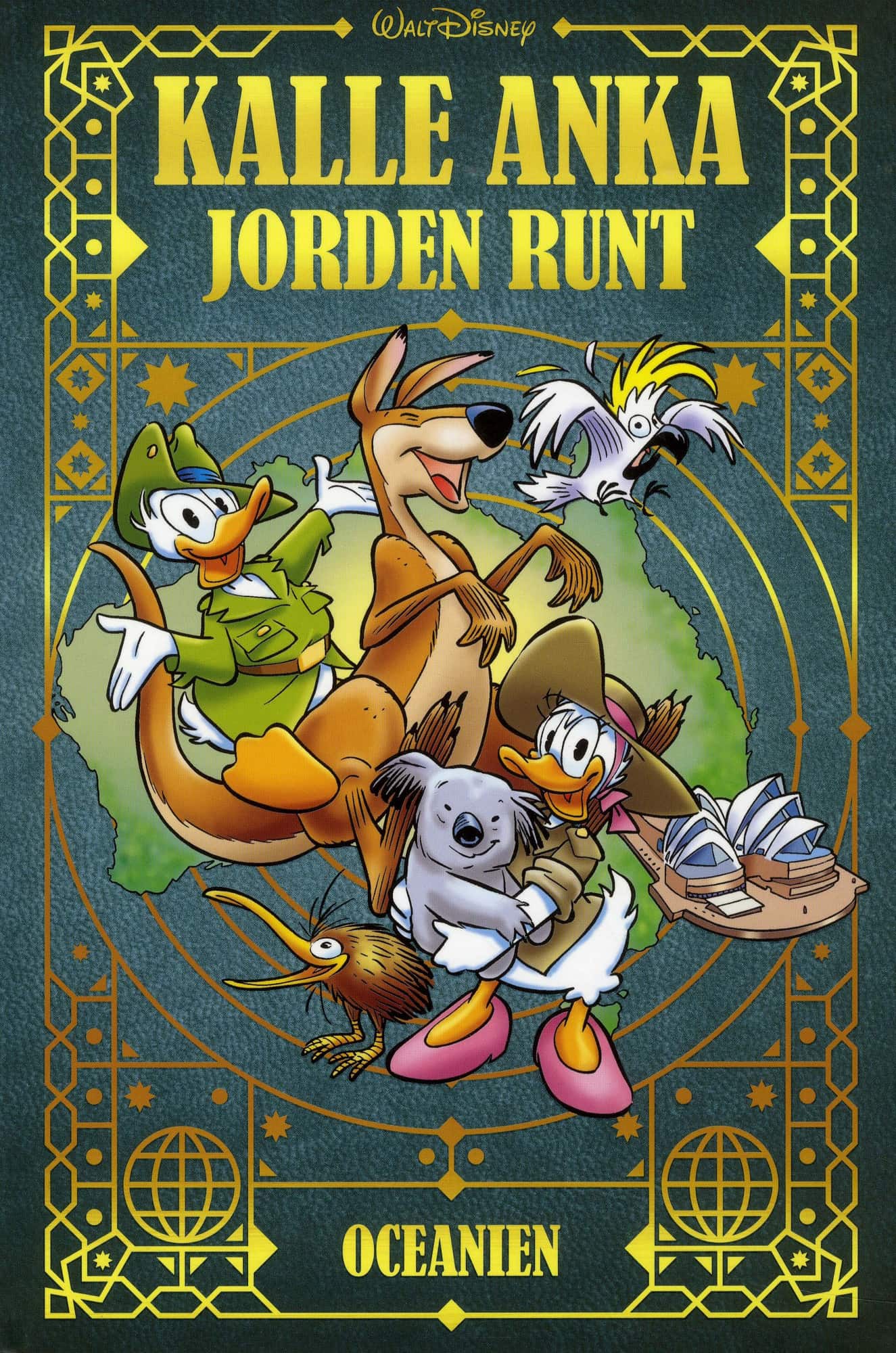 Kalle Anka Jorden runt, bok 4 Oceanien