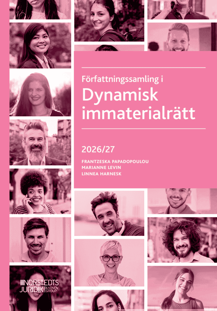 Författningssamling i Dynamisk immaterialrätt : 2026/27 av Frantzeska Papadopoulou Skarp