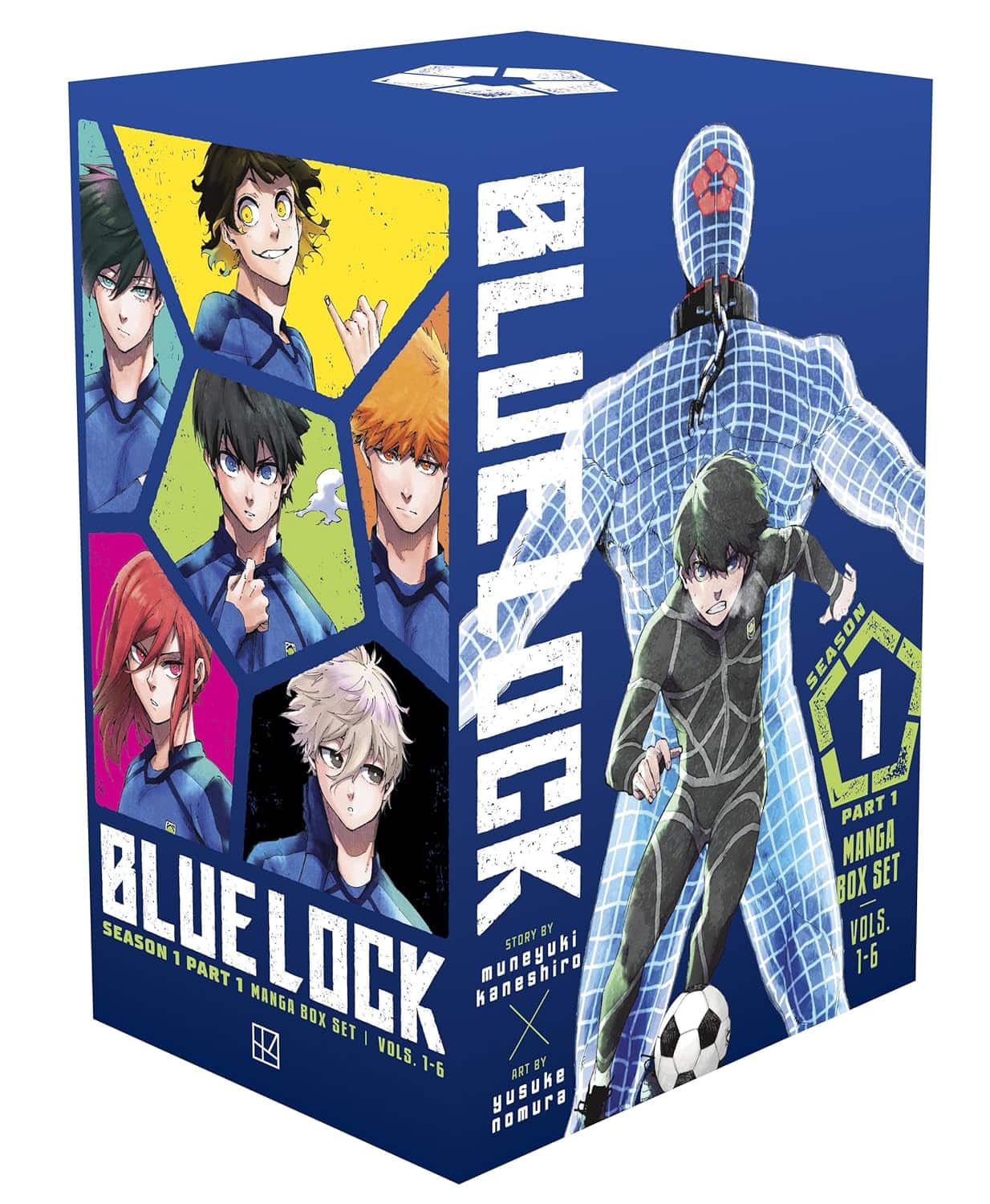Blue Lock Season 1 Part 1 Manga Box Set av Muneyuki Kaneshiro