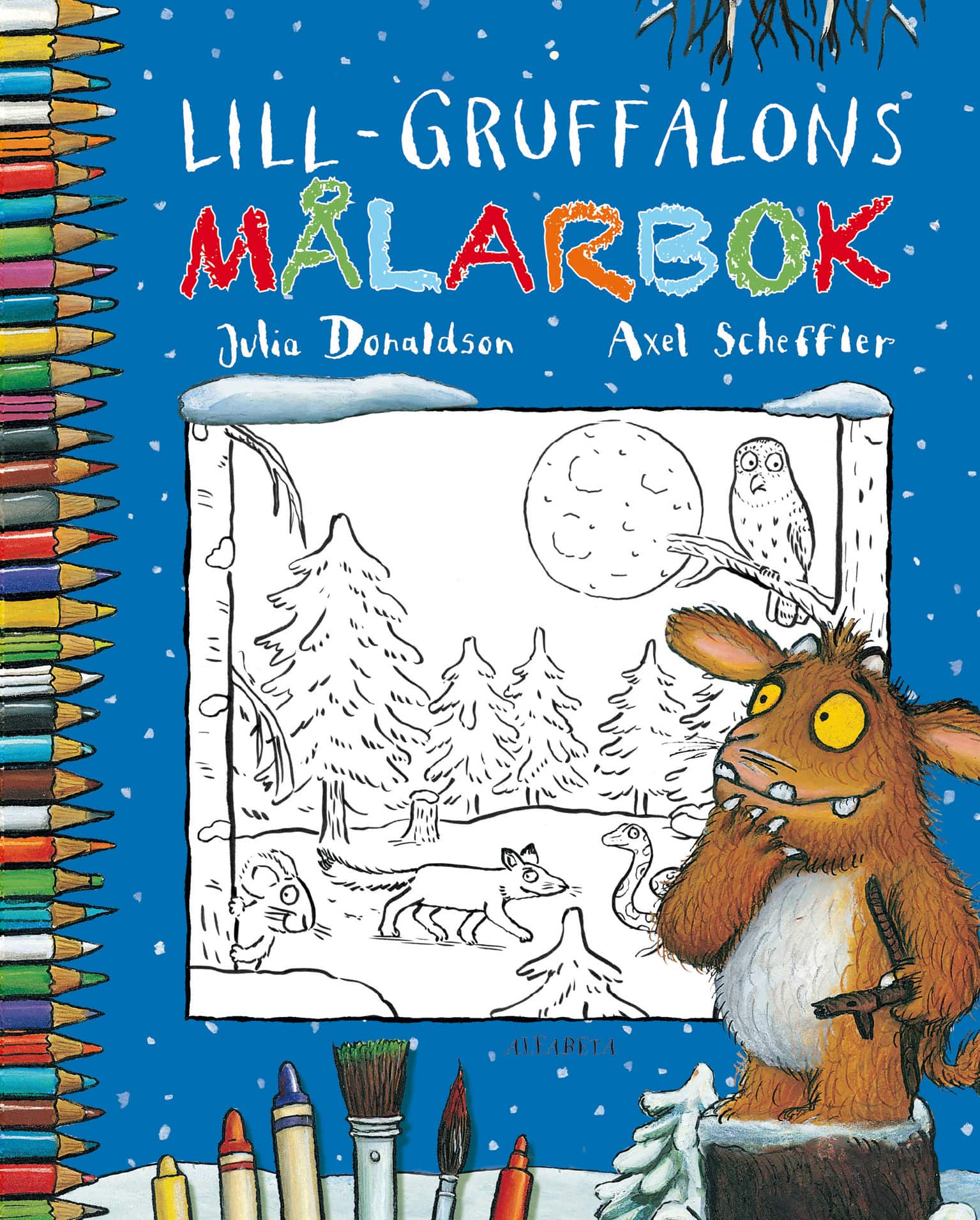 Lill-Gruffalons målarbok av Julia Donaldson