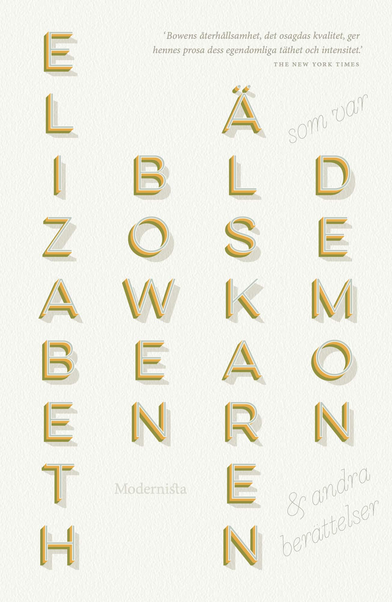 Älskaren som var demon och andra berättelser av Elizabeth Bowen