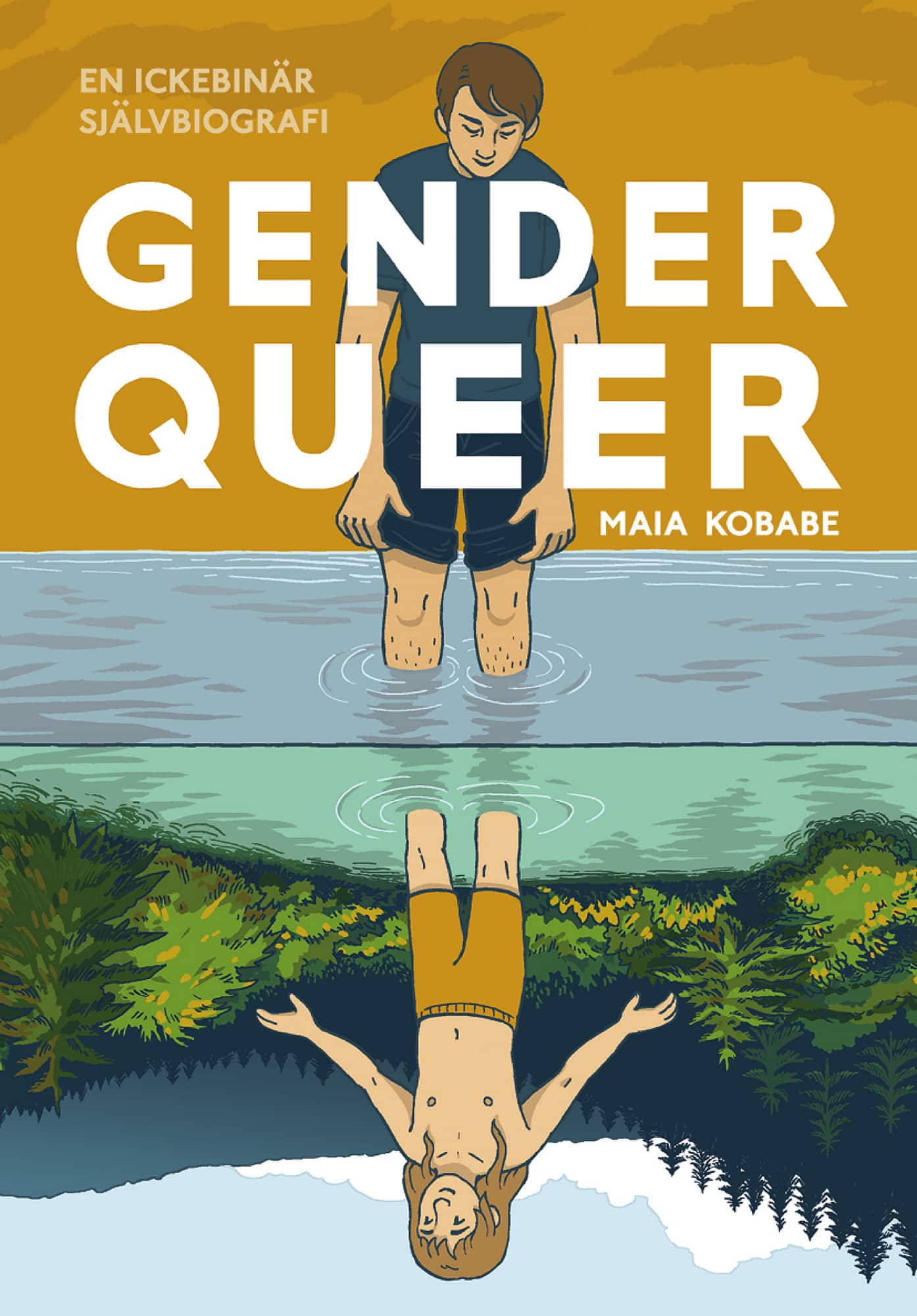 Gender queer : en ickebinär självbiografi av Maia Kobabe